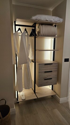 Luxury Apartment, 2 Bedrooms, City View | In-room safe, blackout drapes, soundproofing, iron/ironing board
