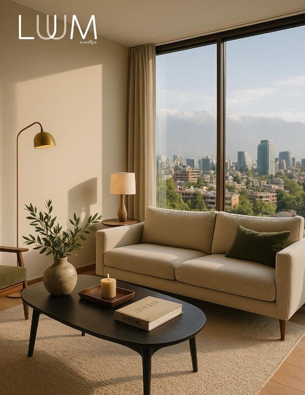 Luxury Apartment, 2 Bedrooms, City View | In-room safe, blackout drapes, soundproofing, iron/ironing board