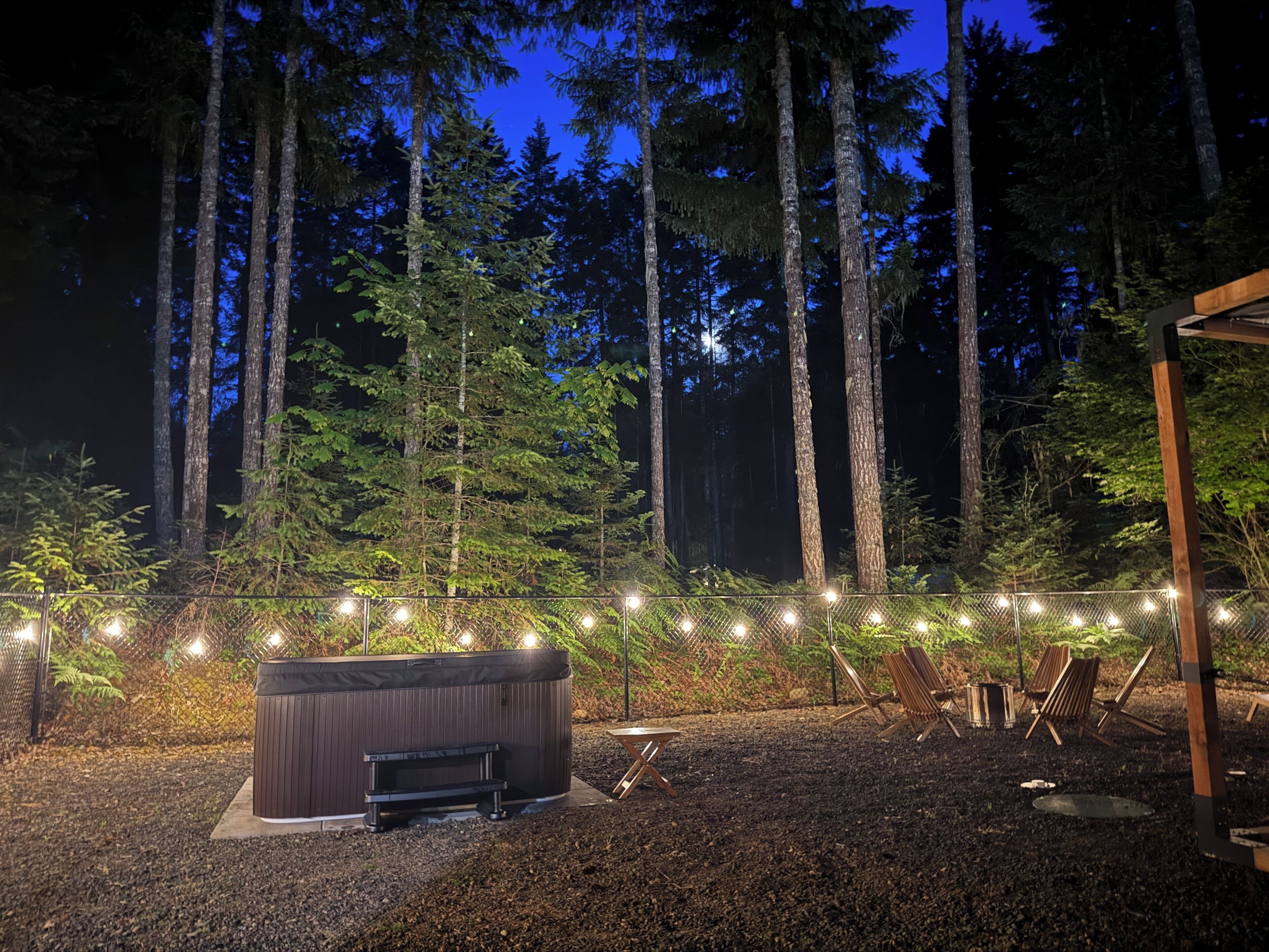 Enceinte de l’hébergement
