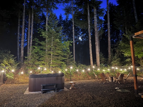Property grounds. Cozy Mountain Retreat: Hot Tub, Game Room, Gym/Sauna, Perfect for Fall Getaways