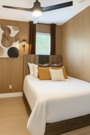 1 bedroom, iron/ironing board, free WiFi, bed sheets