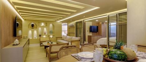 Apartment, 2 Schlafzimmer | Wohnbereich