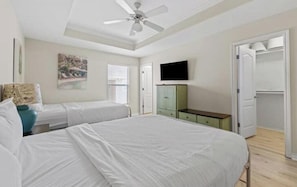 3 bedrooms, iron/ironing board, WiFi, bed sheets