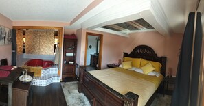 Blackout drapes, iron/ironing board, free WiFi