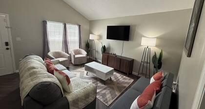 Comfort & Space · 3BR, 2BA · Perfect for Families & Groups