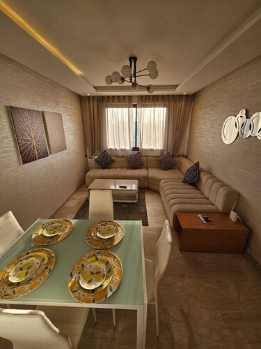 Charming bed & breakfast in serene Tamraght with AC, fitness room