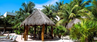 Welcome to this 1 bed 1 bath condo with splendid pool view