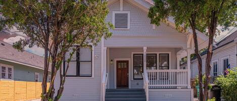 Fassade der Unterkunft