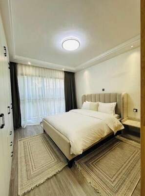 1 bedroom, iron/ironing board, Internet, bed sheets