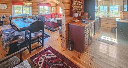 Lovely home in Røn with house a mountain view