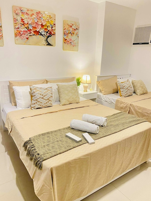 1 bedroom, iron/ironing board, free WiFi, bed sheets