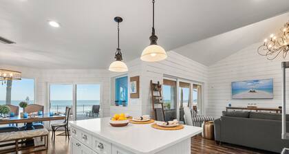 Daytona Oceanfront Luxury Villa w/ Full a Private Beachfront Pool. Designer Home