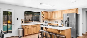 Backyard Oasis with Private Pool & Outdoor Lounge Area 