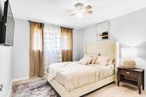 3 bedrooms, iron/ironing board, free WiFi, bed sheets