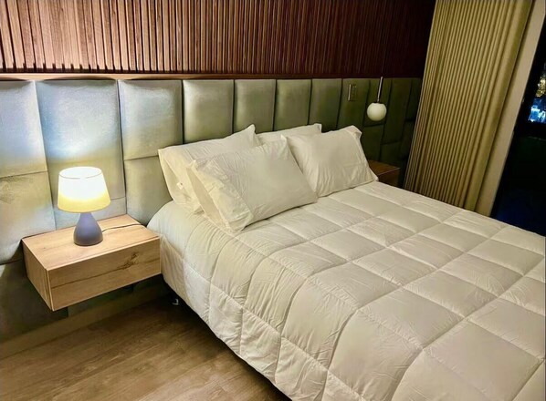 1 bedroom, iron/ironing board, Internet, bed sheets