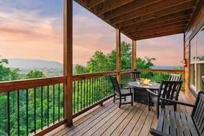 House (1 Bedroom) | Front of property - Sleeps 24 2 Homes, Hot Tub, Sauna, Movie Theater, Firepit, Pool, Tennis Courts (Gatlinburg)
