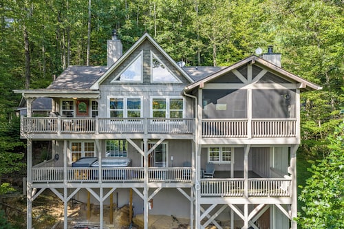 Mountain Views, Hot Tub & Resort Amenities in Sapphire, NC