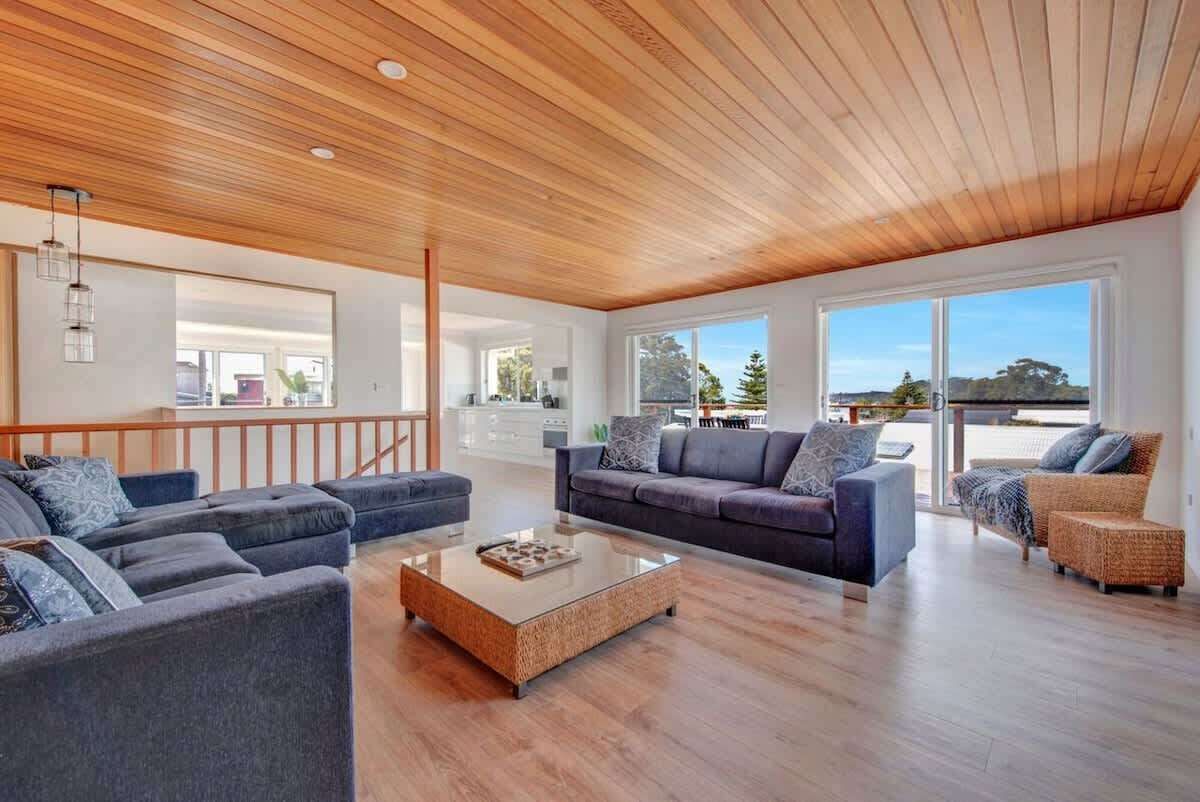 TV, DVD player, books