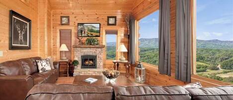 Fernseher, Kamin, Videospiele, DVD-Player