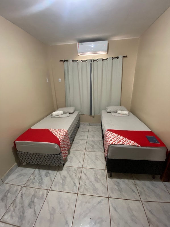 Doppel- oder Zweibettzimmer, 2 Einzelbetten, Stadtblick