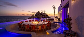 Lavish Cabo Beach Estate with Chefs and Snow Room