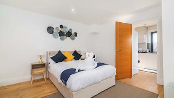 1 bedroom, iron/ironing board, travel crib, WiFi (free)