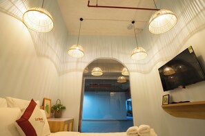 Basic Double Room | Premium bedding, desk, soundproofing, rollaway beds - La Bonté Boutique Home Phu Quoc (Phu Quoc)