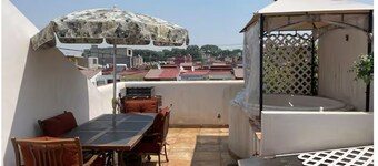 Charming 1-bedroom cabin in Unidad habitacional Santa Teresa with jacuzzi