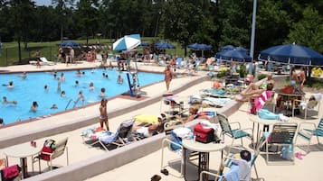 Indoor pool, a heated pool