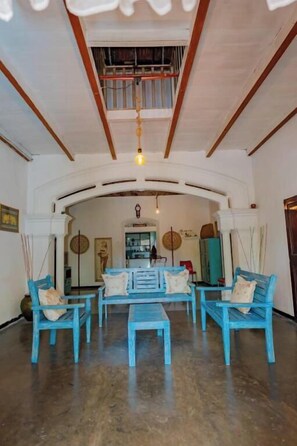 Villa, Patio, Garden View | Living area | 32-inch TV with satellite channels