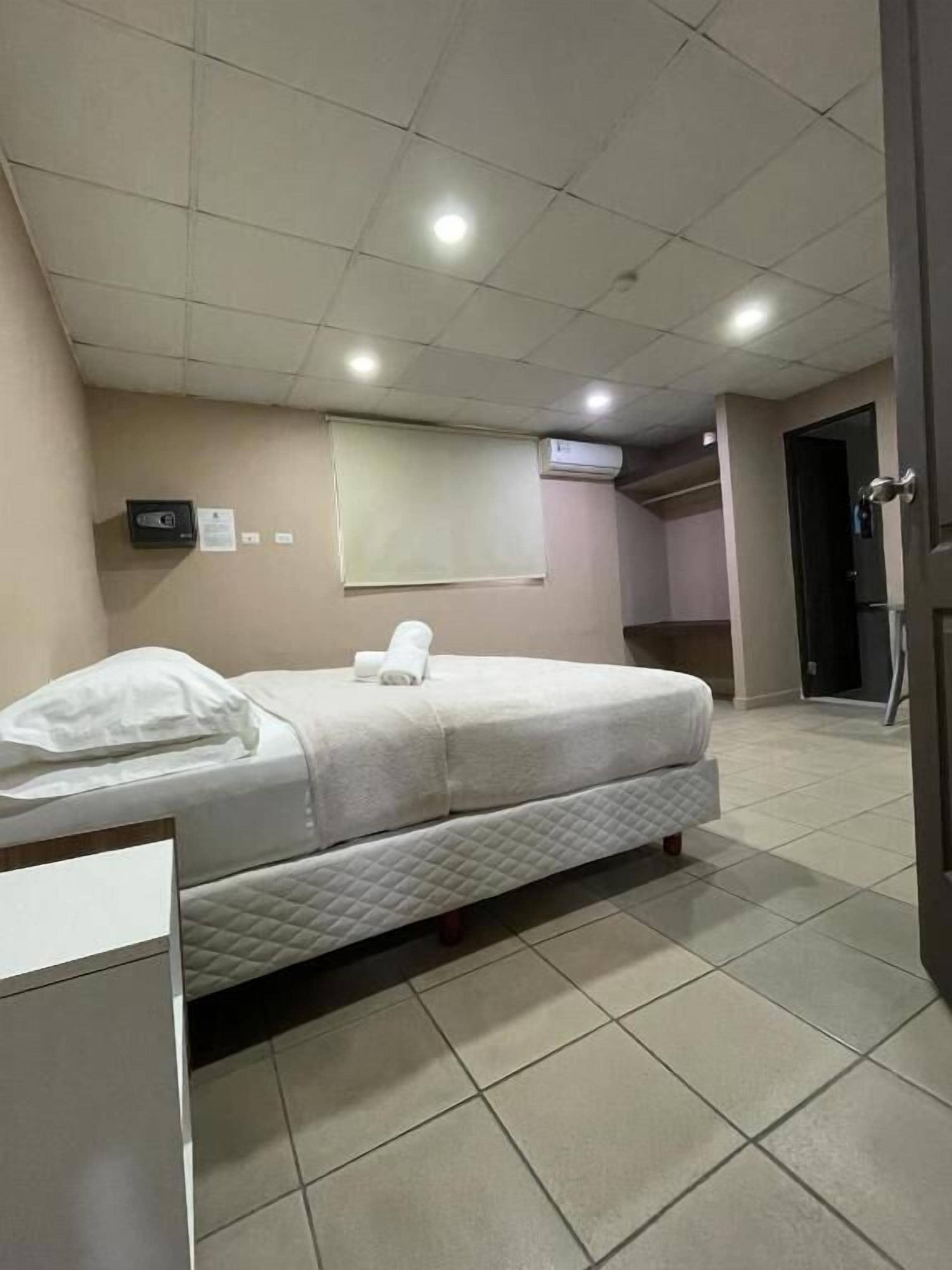 In-room safe, desk, laptop workspace, blackout curtains