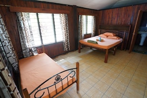 Cabana básico, sacada, vista para o oceano
