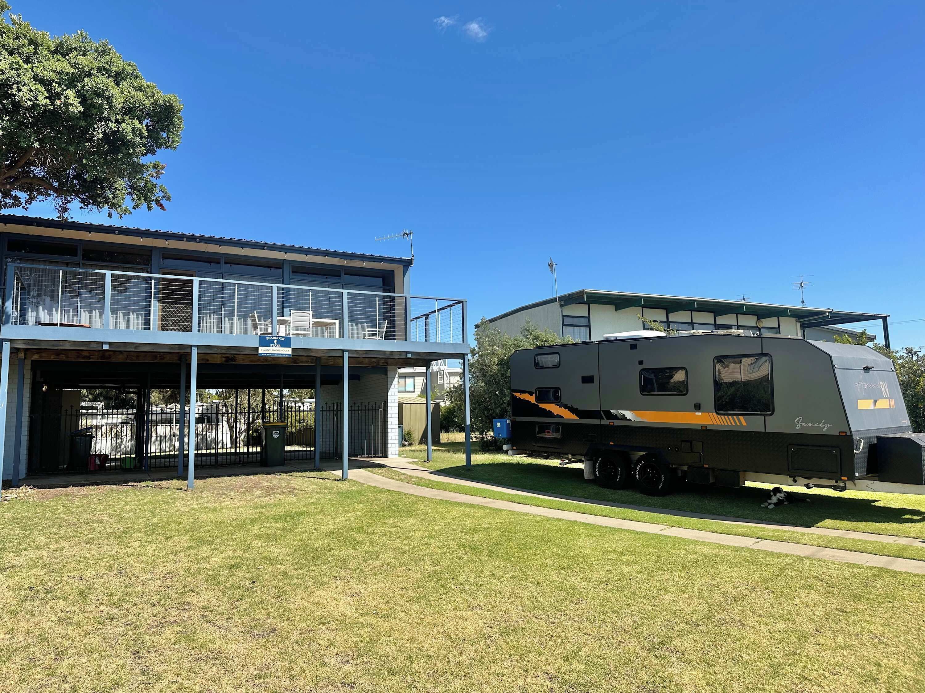Park your caravan!