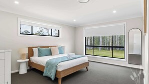 5 bedrooms, iron/ironing board, travel cot, WiFi