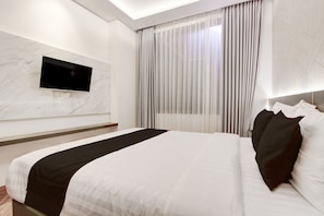 Deluxe-Doppelzimmer | Schallisolierte Zimmer, kostenloses WLAN, Bettwäsche