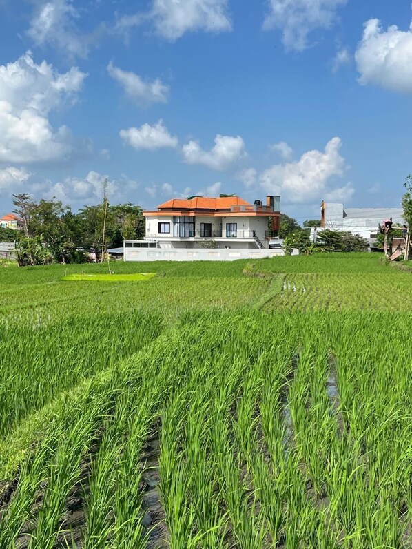 Voorkant van accommodatie