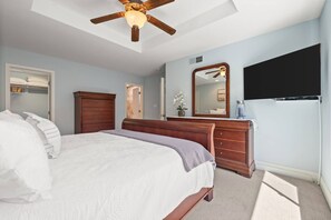 2 bedrooms, desk, iron/ironing board, free WiFi