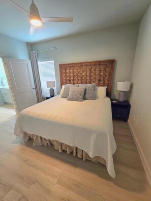 2 bedrooms, iron/ironing board, travel crib, WiFi