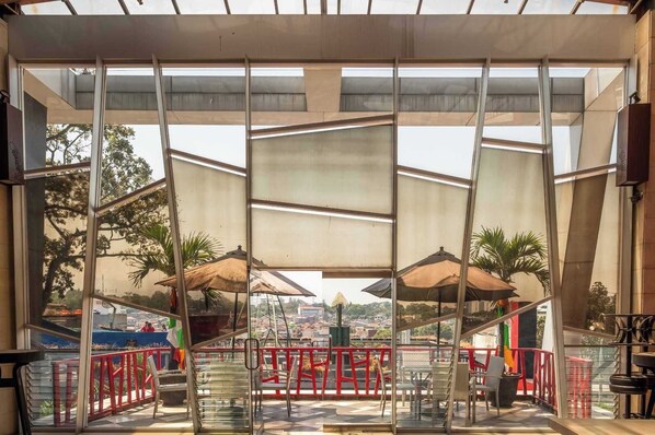 Voorkant van accommodatie