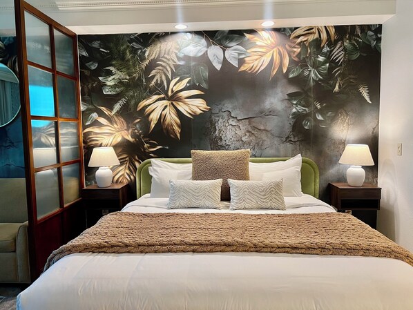 Family Studio, Balcony, City View | Premium bedding, in-room safe, blackout curtains, free WiFi