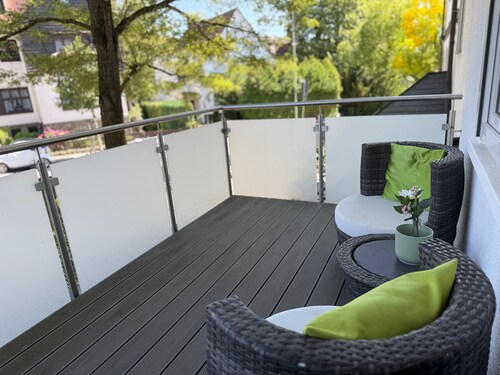 Cozy Compact Studio with Balcony for 2 Guests – Königstein Ts.