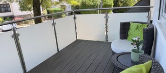 Knuspe Compact Studio met Balkon voor 2 Personen – Königstein Ts.
