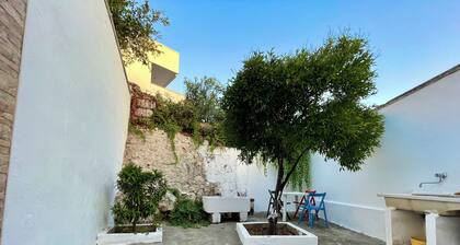 Sea View Villa in Castro - Salento | Grotta del Conte | Garden and Veranda