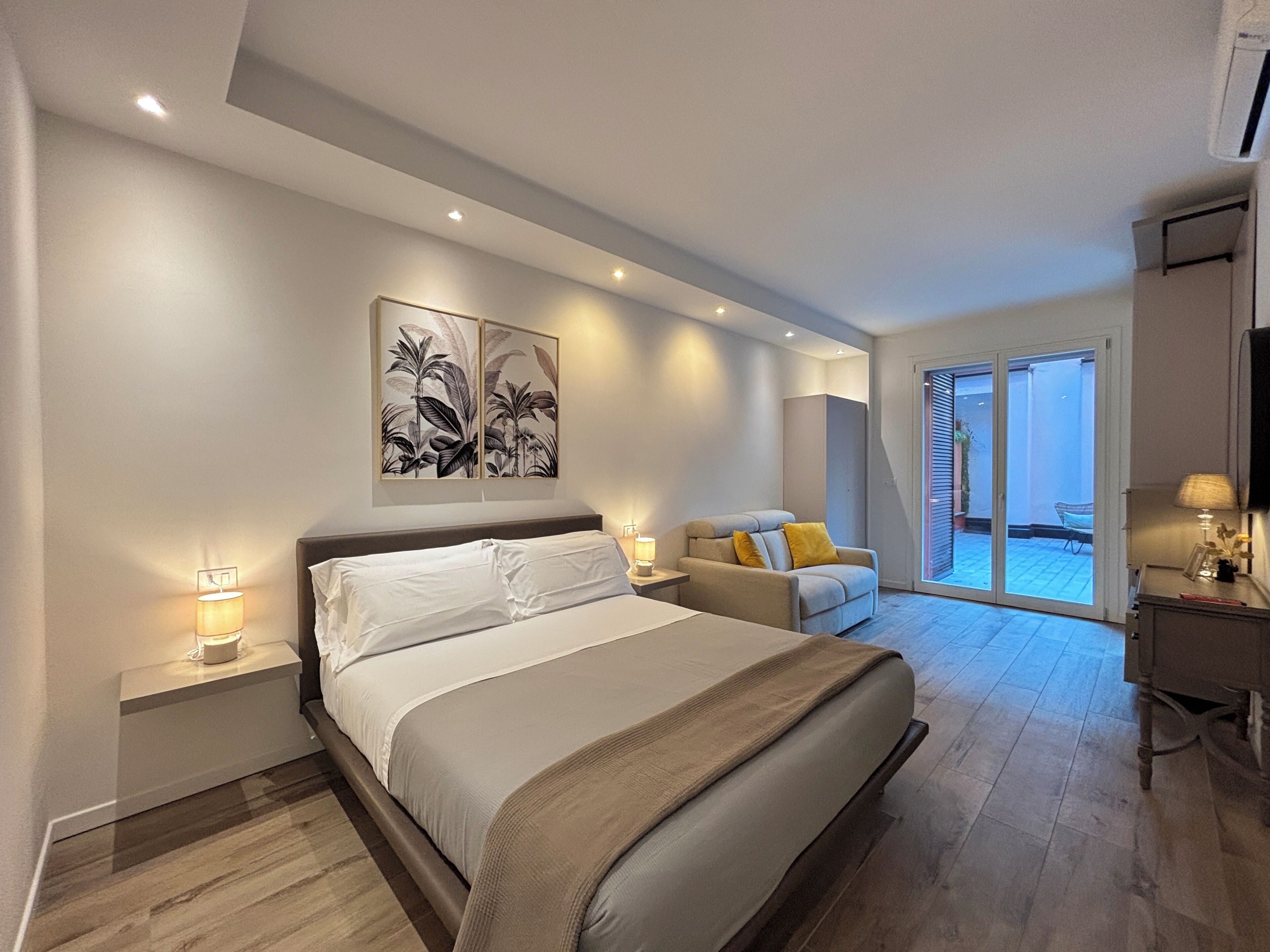 1 Schlafzimmer, Bügeleisen/Bügelbrett, Reisekinderbett, kostenloses WLAN