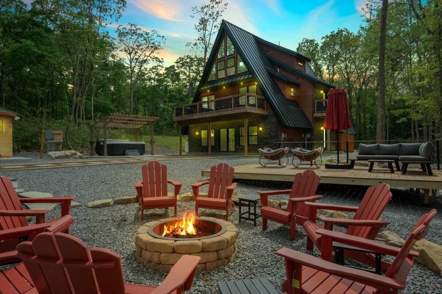 Enceinte de l’hébergement