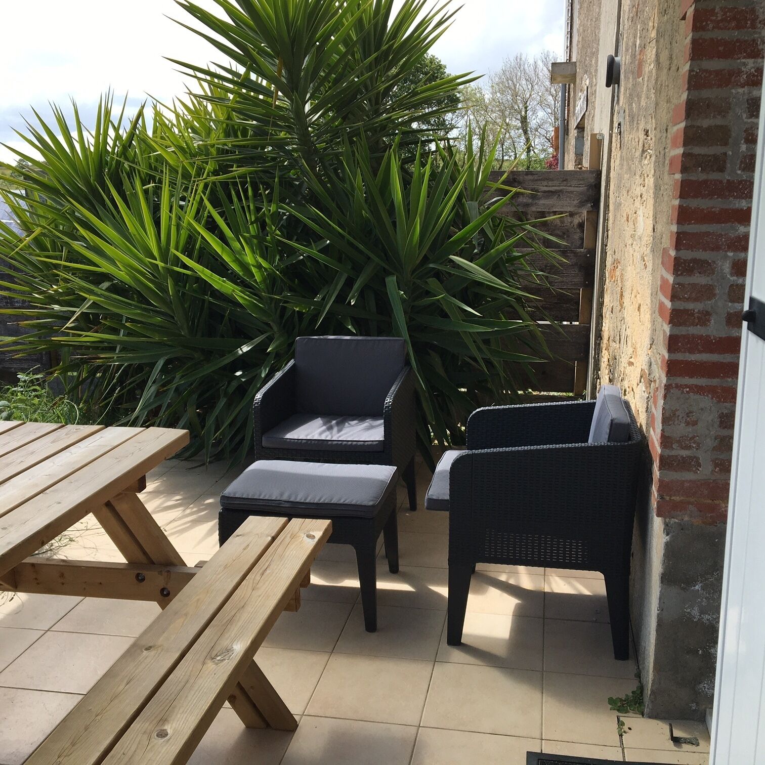 Appartamento familiare, 2 camere da letto, vista giardino | Terrazza/patio