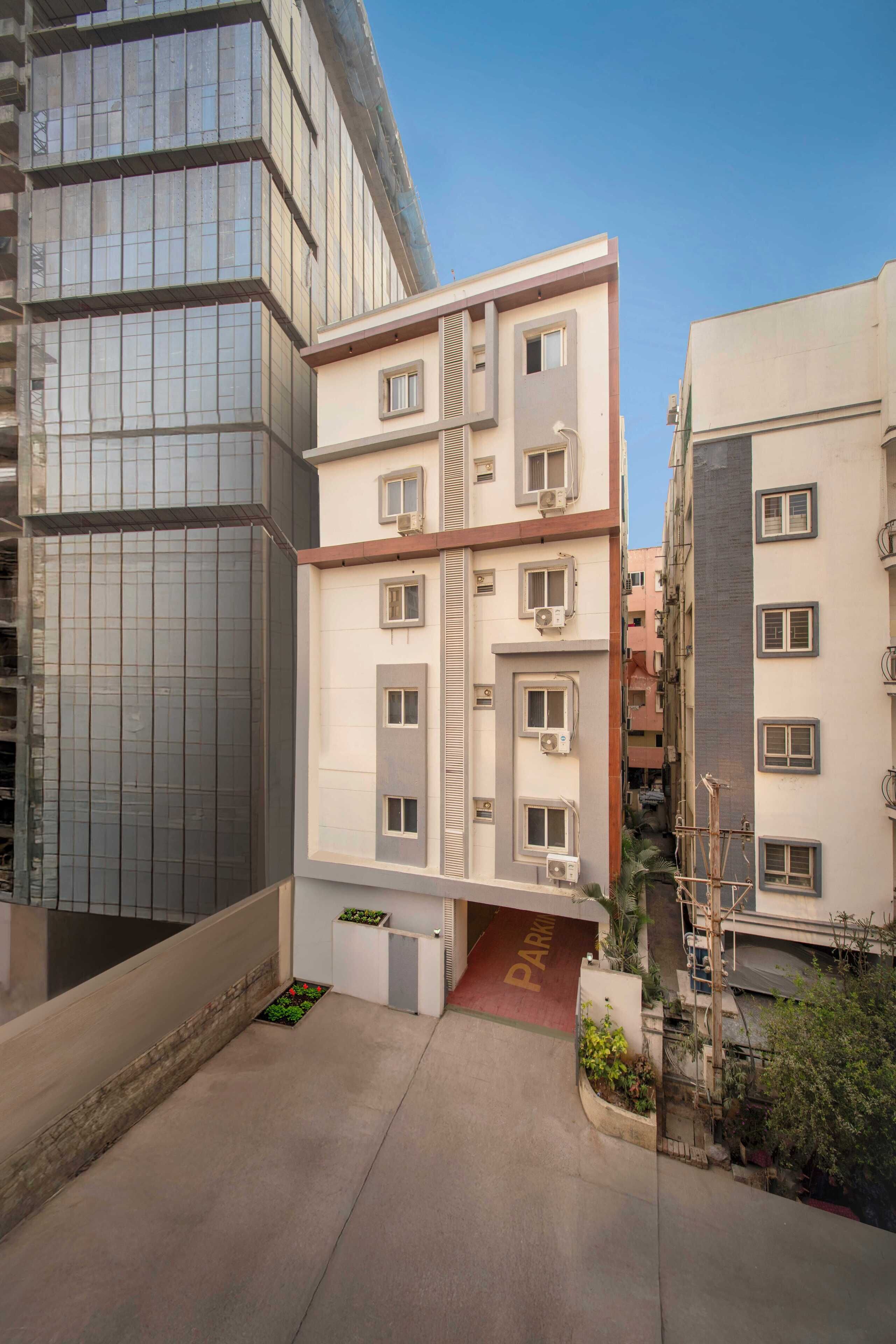 Façade de l’hébergement