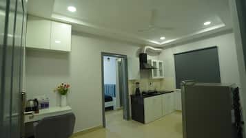 Habitación Premium | Cocina privada | Utensilios de cocina