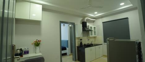 Chambre Premium | Cuisine privée