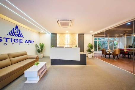 Reception. New Prestige Hotel